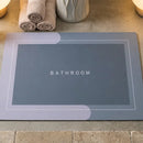 Bathroom Mat Absorbs Water Non-slip Quick Drying 38x58cm