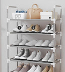 Luxury Inox Vertical Shoes Rack 27 pairs 9 Shelves-Neverdie Store