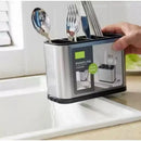 Door Cutlery Stainless Drainer 4 Partitions Water Drainage