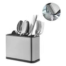 Door Cutlery Stainless Drainer 4 Partitions Water Drainage