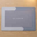 Bathroom Mat Absorbs Water Non-slip Quick Drying 38x58cm