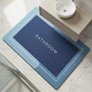 Bathroom Mat Absorbs Water Non-slip Quick Drying 38x58cm