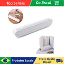 Adjustable Pvc Film Cutter, Disposable Dispenser with Adhesive Suction Cup Sealer