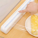 Adjustable Pvc Film Cutter, Disposable Dispenser with Adhesive Suction Cup Sealer