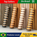 Home Decor Wall Sticker 5M, Waterproof Striped Grille Self-Adhesive Wallpaper for Bedroom Living Room TV