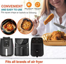 50/100/200Pcs Air Fryer Baking Paper Non-Stick Airfryer Baking Papers Round Air-Fryer Paper Liners Paper Kitchen Accessories