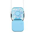 CoolFlex 3 em 1 – Mini Ventilador Portátil Dobrável USB com Suporte e Alça de Pescoço