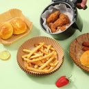 50/100/200Pcs Air Fryer Baking Paper Non-Stick Airfryer Baking Papers Round Air-Fryer Paper Liners Paper Kitchen Accessories
