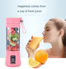 Automatic Mini Electric Juicer Cup USB Rechargeable Fruit Blender Portable Squeezer for Orange Lemon Fresh Juice Making