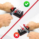3 Segment Kitchen Knife Sharpener Multifunctional Hand Held Sharpening Tool Household Three-purpose Whetstone for Kitchen Knives