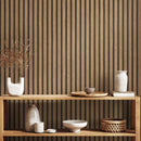 Home Decor Wall Sticker 5M, Waterproof Striped Grille Self-Adhesive Wallpaper for Bedroom Living Room TV