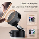 Suporte Magnético Automotivo Com Ímã De Neodímio Base Giratória 360° Para Celular Smartphone Navegação Carro