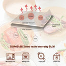 50/100/200Pcs Air Fryer Baking Paper Non-Stick Airfryer Baking Papers Round Air-Fryer Paper Liners Paper Kitchen Accessories