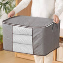 Organizador Guarda Roupa Com Proteção Mofo Ácaros Saco Armazenamento Roupas Cama Material Sustentável