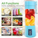 Automatic Mini Electric Juicer Cup USB Rechargeable Fruit Blender Portable Squeezer for Orange Lemon Fresh Juice Making