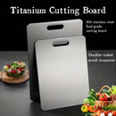 Stainless Steel Cutting Board 304: 46cm, Antibacterial and Mildew Proof-Ideal for Kitchen