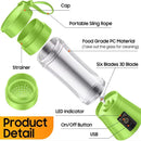Automatic Mini Electric Juicer Cup USB Rechargeable Fruit Blender Portable Squeezer for Orange Lemon Fresh Juice Making