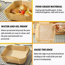 50/100/200Pcs Air Fryer Baking Paper Non-Stick Airfryer Baking Papers Round Air-Fryer Paper Liners Paper Kitchen Accessories