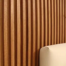 Home Decor Wall Sticker 5M, Waterproof Striped Grille Self-Adhesive Wallpaper for Bedroom Living Room TV
