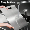 Stainless Steel Cutting Board 304: 46cm, Antibacterial and Mildew Proof-Ideal for Kitchen
