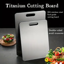 Stainless Steel Cutting Board 304: 46cm, Antibacterial and Mildew Proof-Ideal for Kitchen