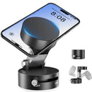 Suporte Magnético Automotivo Com Ímã De Neodímio Base Giratória 360° Para Celular Smartphone Navegação Carro